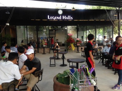 Thiết Kế Thi Công Cafe Legend hall - Dĩ An, Bình Dương